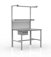 Výškově nastavitelný stôl SPEX hĺbky 700 mm (4 modely)