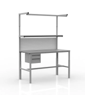 Výškovo nastaviteľný stôl SPEX hĺbky 700 mm (4 modely)