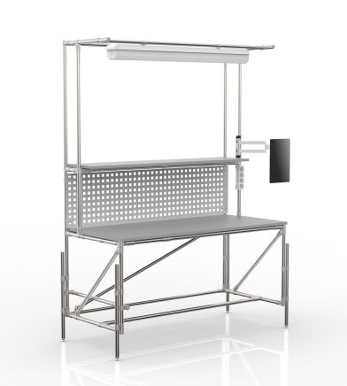 ESD výškovo nastaviteľný stôl 22112861 - 1