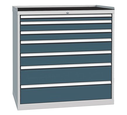 Zásuvková dielenská skriňa DPO 07C - 6