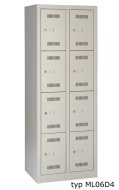 Šatníková skrinka BISLEY ML06D4