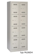 Šatníková skrinka BISLEY ML06D4