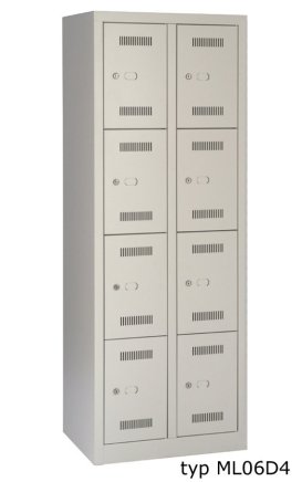 Šatníková skrinka BISLEY ML06D4