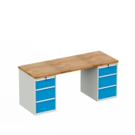 Dielenský stôl s podstavným kontajnerom HD_1233