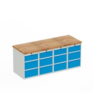 Dielenský stôl s podstavným kontajnerom HD_203333