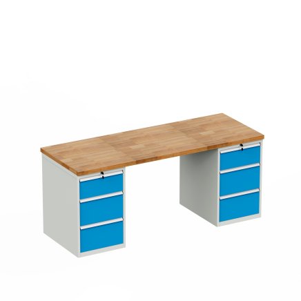 Dielenský stôl s podstavným kontajnerom HD_1533