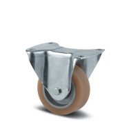 Pevné prístrojové koleso hnedé s uchytením doštičkou (4 modely)