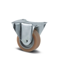 Pevné prístrojové koleso hnedé s uchytením doštičkou (4 modely)