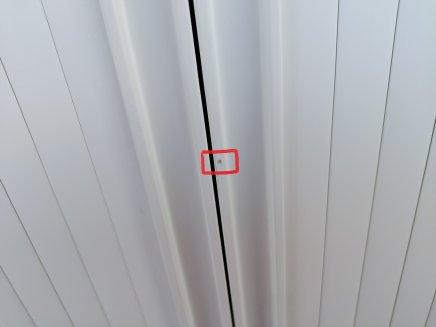 Policová roletová skriňa Bisley ET412/19/4S - 2