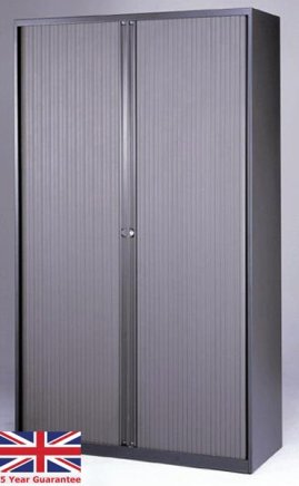 Policová roletová skriňa Bisley ET412/19/4S - 3