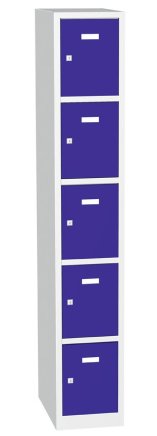 Kovová skriňa s uzamykateľnými boxmi typ A8135