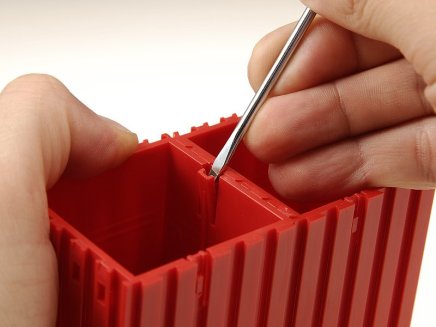 Plastový box pre ukladanie klieštin o priemere 16 mm - 2