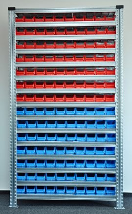 Regál s plastovými boxmi 877851019_VAR_6