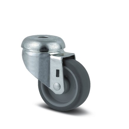 Prístrojové koleso šedé, otvor na kolík, stred nitovaný