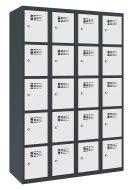 Šatníková skriňa delená Sus 345 W šírka 1200 mm