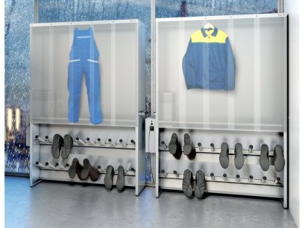 Skriňa na sušenie odevov a obuvi široká 1515 mm - 6