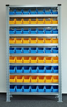 Regál s plastovými boxmi 877851018_VAR_5