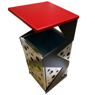 Odpadkový kôš pre vnútrné i vonkajšie použitie