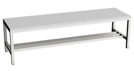 Šatňová lavica LAV 15A - šírka 1500 mm