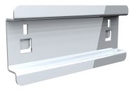 Lišta pre zavesenie plastových boxov QDN 43,  L = 100 mm (3 modely)