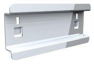 Lišta pre zavesenie plastových boxov QDN 43,  L = 100 mm (3 modely)