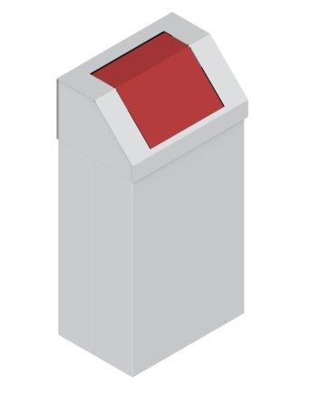 Odpadkový kôš typ KOS 1269 - 5