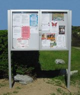 Dvojkrídlová vitrína jednostranná XML40-18