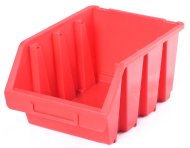 Plastový zásobník Ergobox 3 - farba červená