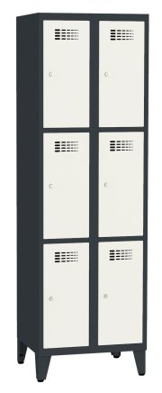 Šatníková skriňa delená Sus 323 W šírka 600 mm - 5