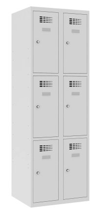 Šatníková skriňa delená Sus 323 W šírka 600 mm - 1