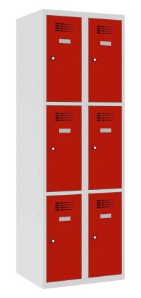 Šatníková skriňa delená Sus 323 W šírka 600 mm - 3