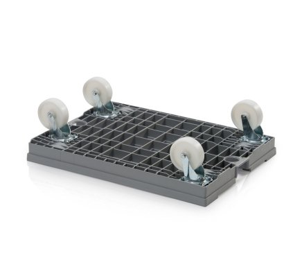 Podvozky pod prepravky pre väčší náklad - 4 otočné kolesá - 2