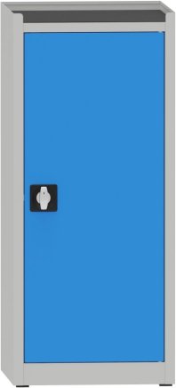 Dielenská skriňa s policami - 3