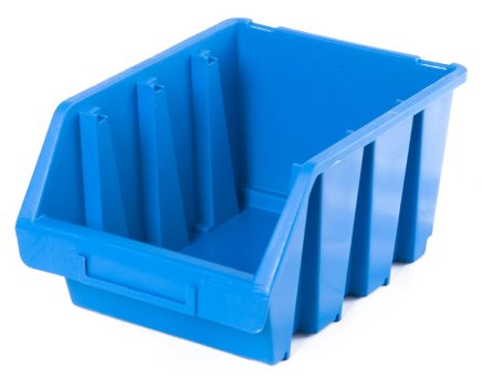 Plastový zásobník Ergobox 3 - farba modrá
