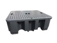 Záchytná vaňa pod štyri 200 l sudy, záchytný objem 450l