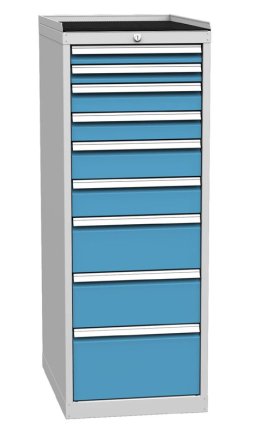 Zásuvková dielenská skriňa DPO 04B