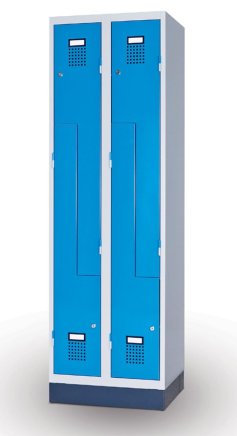 Šatňová skrinka delená XS64-18Z - 3