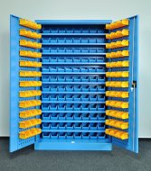 Dielenská skriňa Kovos s plastovými boxami SPZ_11_0003_C_VAR_7