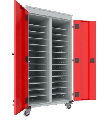 Vozík na notebooky WNL 213+ - 26 oddelení - 8