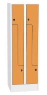 Šatníková skrinka s HPL dverami typ SZS 32AH