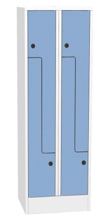 Šatníková skrinka s HPL dverami typ SZS 32AH - 4