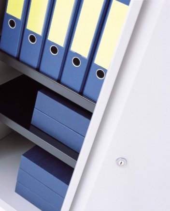 Spisová skriňa s plnými dverami SYD08/43 - 2