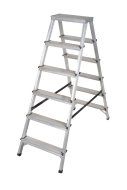 Hliníkové schodíky obojstranné DR(150)ALDD-6