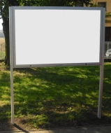 Jednokrídlová vitrína obojstranná DL120, hĺbka 120 mm (7 modelov)