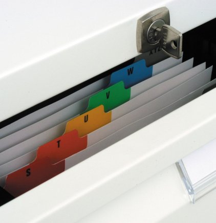 Lístkovnica kovová trojradá BISLEY DF6 - 5