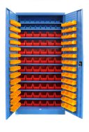 Dielenská skriňa Kovos s plastovými boxami SPZ_11_0002_C_VAR_8