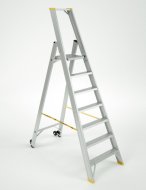 Hliníkové schodíky jednostranné Forte 9307