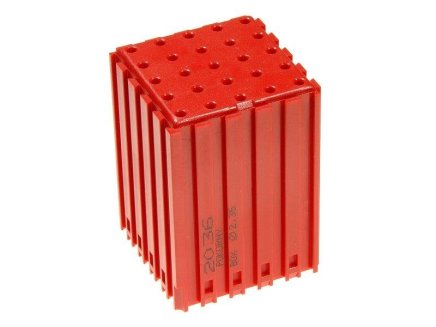 Plastové lôžko CNC pre frézy s valcovou stopkou 2,35 mm