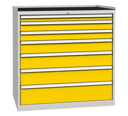 Zásuvková dielenská skriňa DPO 07E - 3