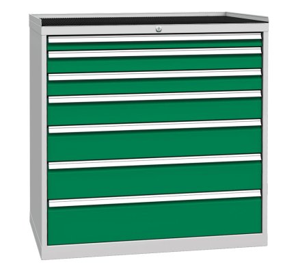 Zásuvková dielenská skriňa DPO 07E - 5